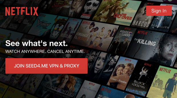 Create American Netflix Account Outside of United States of America VPN Seed4Me helps Hide your IP address and get American IP